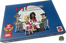 Cafe Café International Mattel 1988 Brettspiel Gesellschaftsspiel Familienspiel