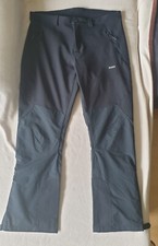 Salewa Hose mit Schneeschutz & Schuhhaken / Softshell / Powertex / Herren / 52