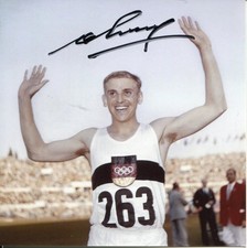 Olympiasieger 1960: Armin Hary Originalautogramm Leichtahtletik