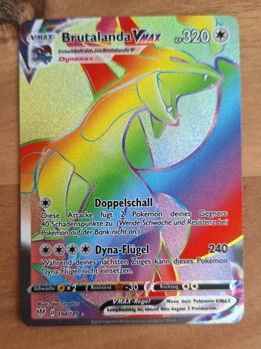 Pokemon brutalanda vmax - brutalanda,