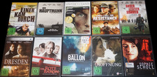 10 Deutsche Action/Kriegsfilme (DVD) Sammlung. Ballon, Der Rote Baron, Dresden..
