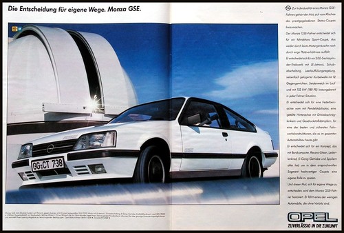 Opel monza gse originale - monza,