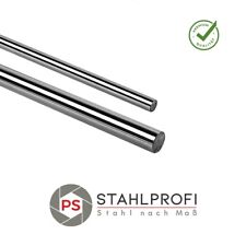 Edelstahl Rundstahl 1.4571 V4A *blank h9*  Rund Ø 4 - Ø 60 mm  **Länge wählbar**