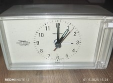 Diehl Mini Clock Tiplight Electronic Vintage Wecker