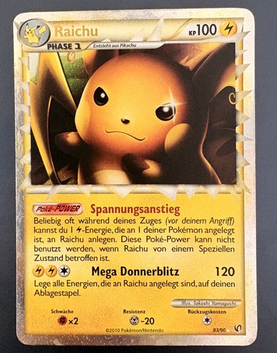 Raichu prime hgss - prime, 83/90
