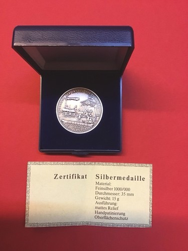 Silbermedaille erbauer und - silbermedaille,