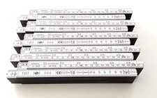 10x ADGA 250 mit Umfangteilung / Meter Meterstab Holz 