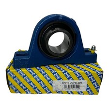 SNR UCPE.209 Stehlager Lagerbock Ø45 mm Gusseisen Kugellager Gehäuseeinheit FJ7