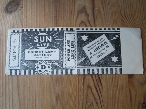 Sun lite taschenlampe bettery - lite,,
