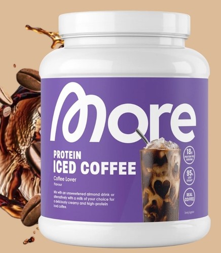 More protein iced coffee - protein,