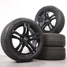 Winterräder 18 Zoll Audi A4 Allroad B9 Original Felgen schwarz Reifen 245/45R18
