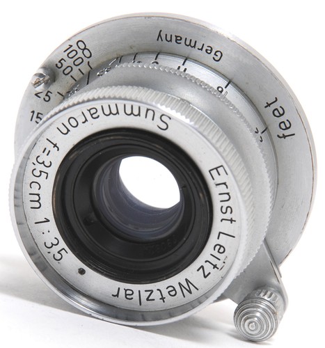 Leitz leica summaron - leica, 3,5/3,5cm