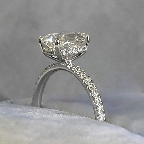 Echt diamant ring lab grown - echt,