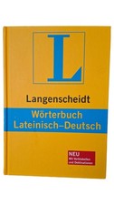 Langenscheidt Wörterbuch Latein Deutsch Hardcover Vokabeltraining Wortschatz