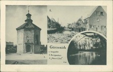 Ansichtskarte Gürzenich Kapelle Burgacker ... 1954 (Nr.9740)