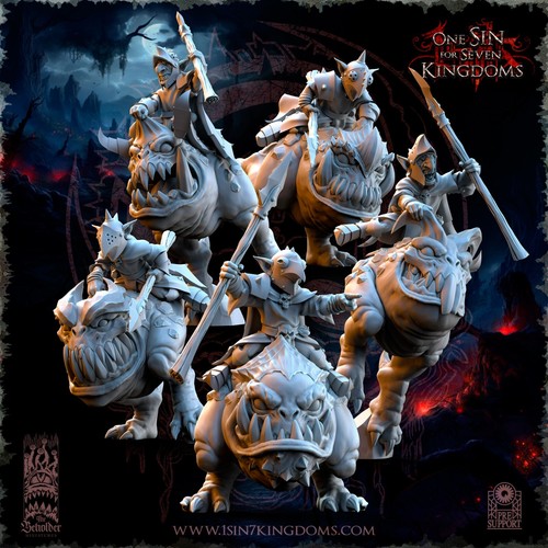 Black horde goblin - black,
