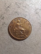 Großbritannien Farthing 1908