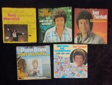 SB32: 5x Tony Marschall 7" Singles VG VG+ Sammlung Jukebox Kult Schlager Party