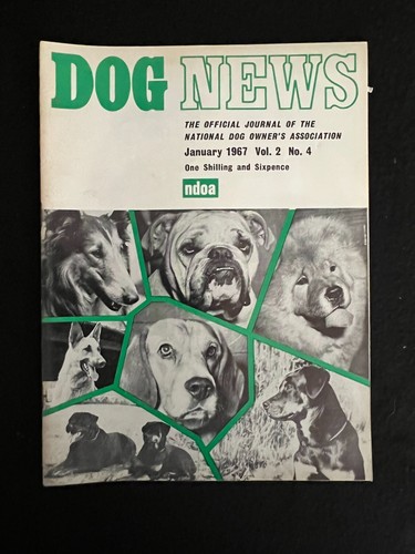 Vintage 1960s dog news - vintage,