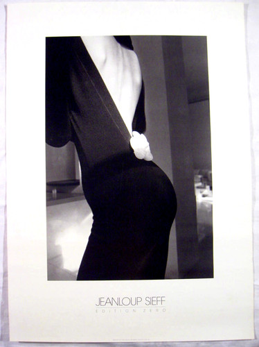 Jeanloup sieff black dress - sieff, le