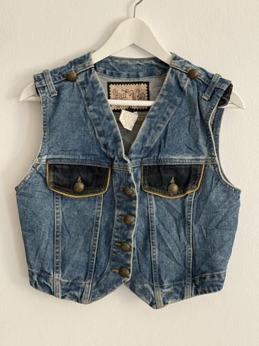 Vintage jeansweste damen - jeansweste, s