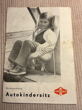 DDR Kindersitz Autokindersitz