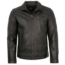 OTTO KERN - Herren Lederjacke Lammnappa schwarz *B-Ware*