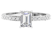 14k solid gold kunstdiamanten - solid,
