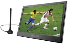 Reflexion LED1014DV, tragbarer Tv, 12V/230V, Camper TV, intergrierter A.