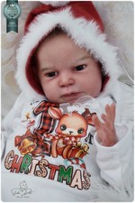 Studio-Puppe JUNGE Reborn Sylvia von Adrie Stoete 21