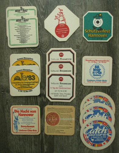 Bierdeckel gilde brauerei - bierdeckel,