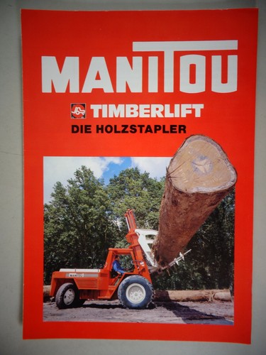 Prospekt broschüre manitou - ,