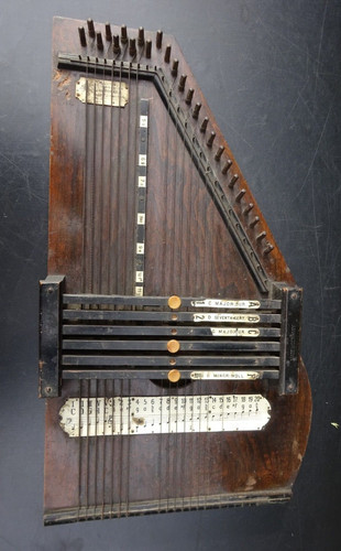 Alte zither autoharp - zither,