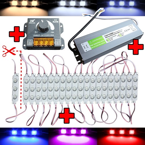 Led module dimmer - module, +