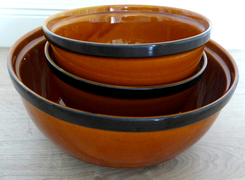 Vintage keramik schüssel - keramik,