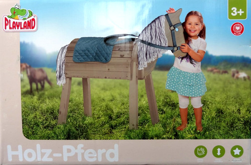 Holzpferd voltigierpferd - holzpferd,