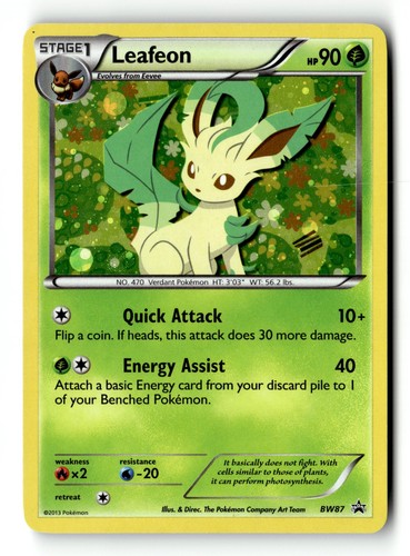 Pokemon karte leafeon holo - karte,