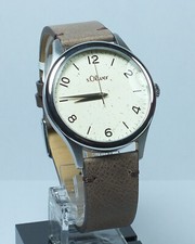 S.Oliver Herrenuhr  Edelstahl