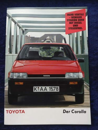 Toyota corolla v - toyota,