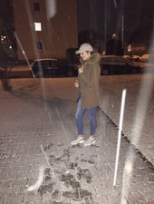 damen parka echtfell