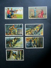 7 x Kaufmannsbild: Lahusen`s "Jod-Eisen-Lebertran" verschiedene Serien