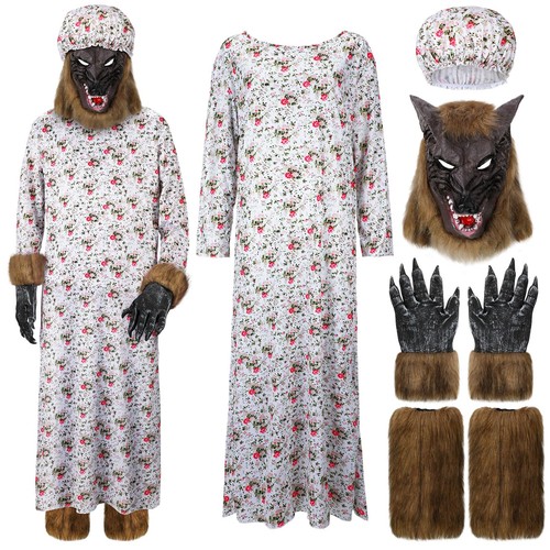 Halloween wolf oma kostüm - wolf,