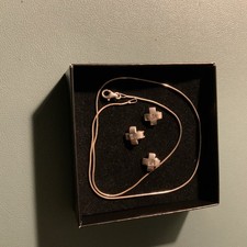 Schmuckset Ohrringe- Kette-