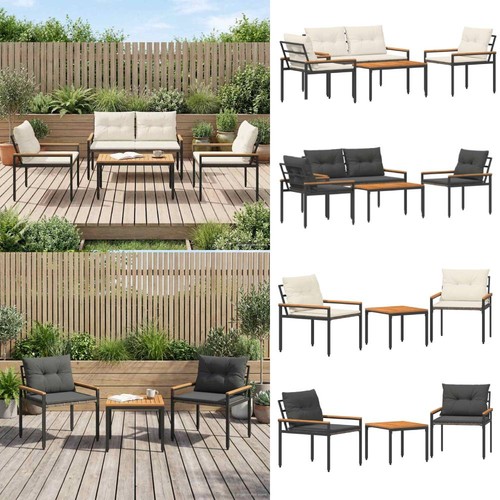 Gartenmöbel set mit - gartenmöbel-set, kissen