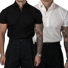 Kurzarm Gummizug Pullover