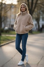 Wolljacke MERINO Schurwolle