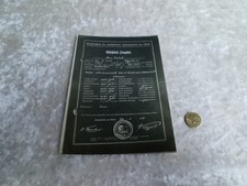 alte Kopie Abschlußzeugnis Berufsschule Ludwigshafen 1937