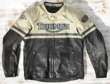 TRIUMPH  MOTORRADJACKE MOTORRADLEDERJACKE   GR. 54