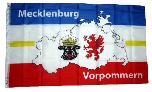 Fahne flagge mecklenburg - fahne, /