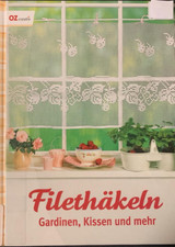 Filethäkeln: Gardinen, Kissen